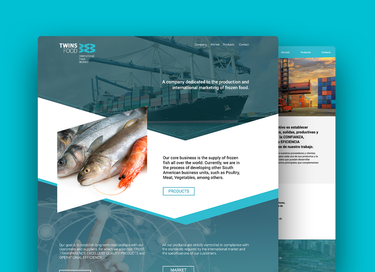 Sitio web institucional multi-idioma